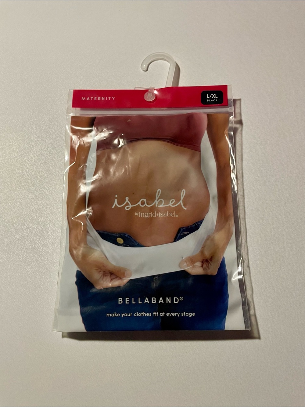 Bellaband Maternity Belly Band - Black - L/XL Isabel New Sealed Comfort